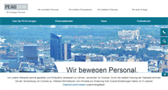 Desktop Screenshot of peag-online.de